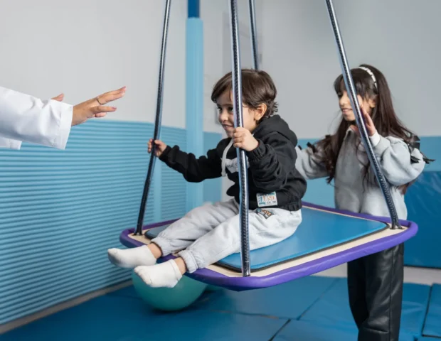 Speech therapy session at Ability Center
